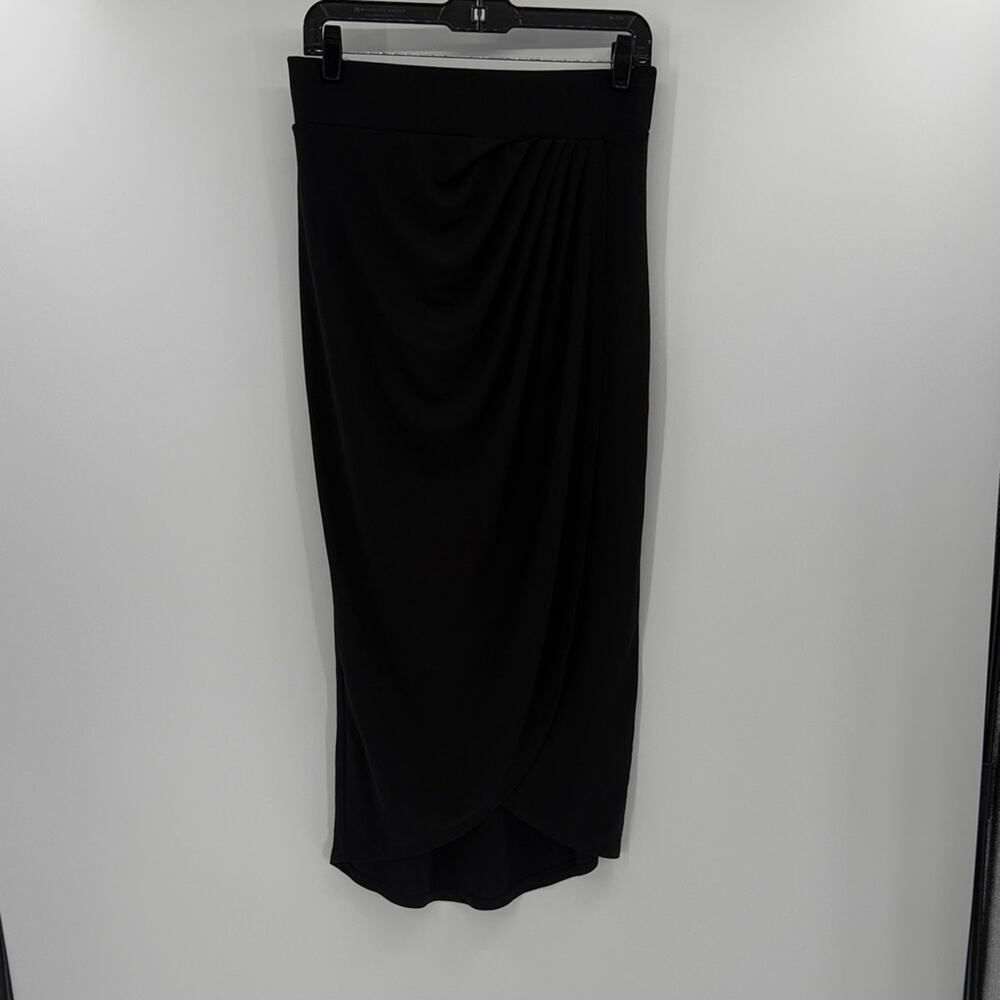 Carmen Carmen Marc Valvo Pull on Maxi Skirt - Black - Medium